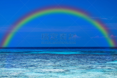 自然,蓝色,海洋,自然美,天空,彩虹,太空,风,天堂,气候