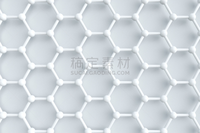 六边形,三维图形,关节,线条,形状,几何形状,透明,白色,材料,格子