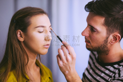 粉底,眼影,居住区,在下面,修改系列,人的眼睛,化妆师,屋檐,面霜,时尚造型师
