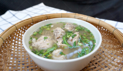 香料,汤,自制的,小排骨,篮子,柳条,肋骨,膳食,开胃酱,食品