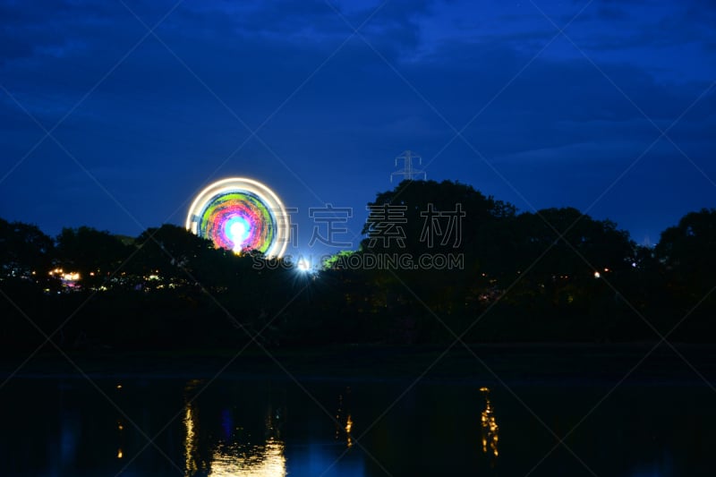 怀特岛音乐节,摩天轮,怀特岛,罗德新港,纽波特,林荫大道,麦地那区,河口,旋转类游乐,旅游嘉年华