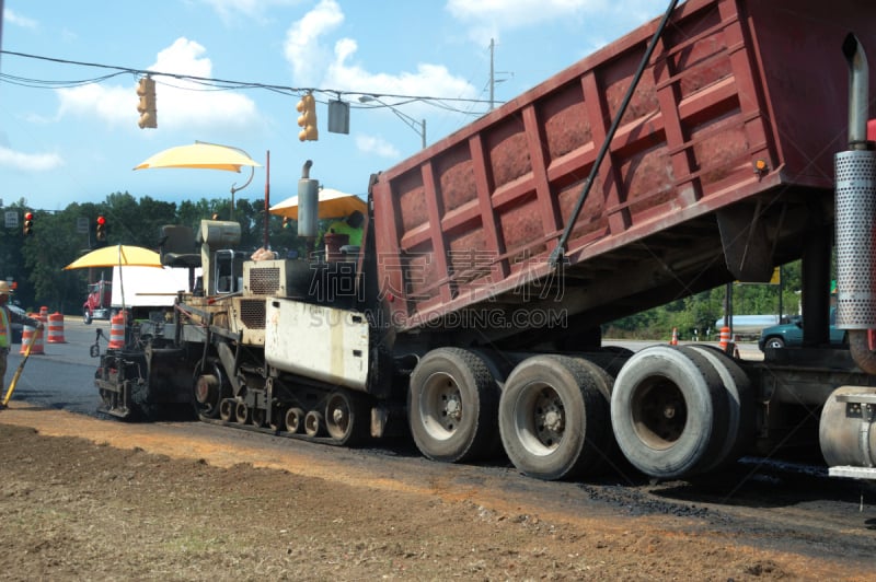 道路工程,tuscaloosa,挖掘机,铺沥青机,水平画幅,户外,阿拉巴马州,男性,机器,建筑业