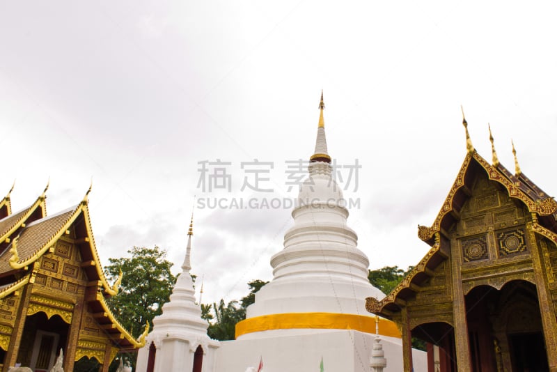 寺庙,宝塔,帕辛寺,灵性,水平画幅,无人,户外,僧院,泰国,那加河