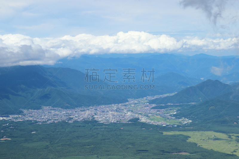 富士山,山,看风景,河口湖,富士河口湖,自然,天空,美,水平画幅,无人