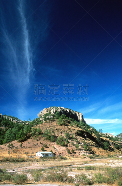 峡谷,鲁迪·瓦利,垂直画幅,天空,山,无人,岩层,户外,拉丁美洲,植物