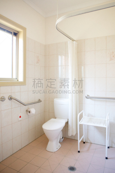 易接近性,卫生间,垂直画幅,美,浴室,无人,能力缺陷者,白色,彩色图片,公共厕所