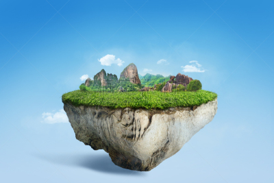 自然,地形,山,流离岛影,非凡的,风,黄昏,环境保护,行星,河流