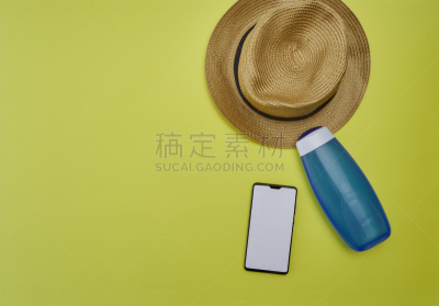 夏天,巨大的,极简构图,热,背景,热带气候,泰国,技术,女人,移动式