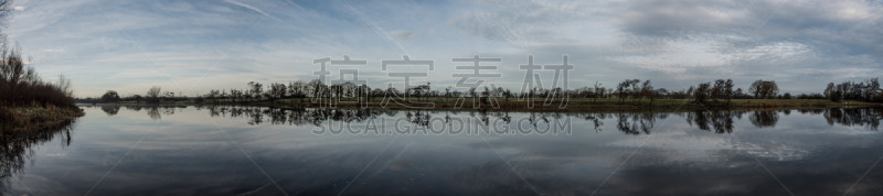 夏隆河,12岁到13岁,水平画幅,冬天,无人,全景,爱尔兰,户外,摄影