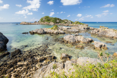 石垣岛,海滩,日本,江岛无须鳚,水,里山,度假胜地,水平画幅,沙子,无人