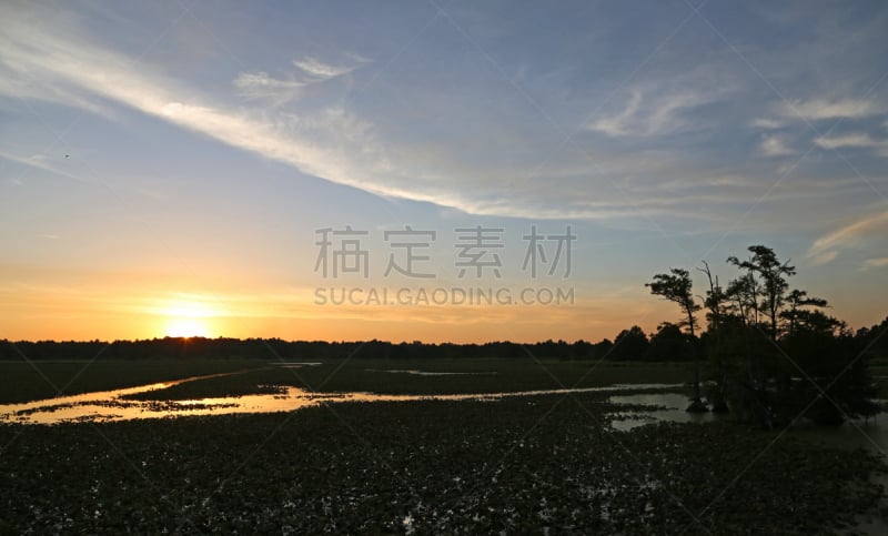 里夫特湖,天空,美,水平画幅,无人,田纳西,户外,光,风景,地平线