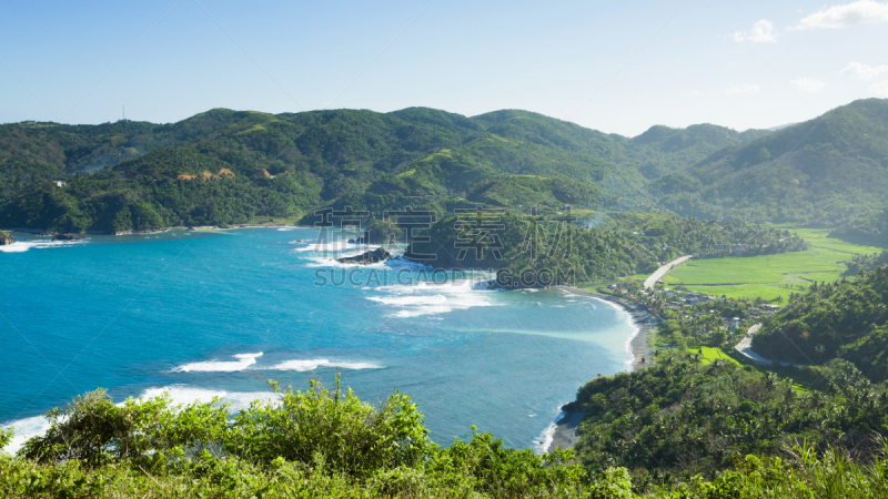 视角,岛,自然美,菲律宾,美拉尼西亚,海岸线,泻湖,岩石,水湾,夏天