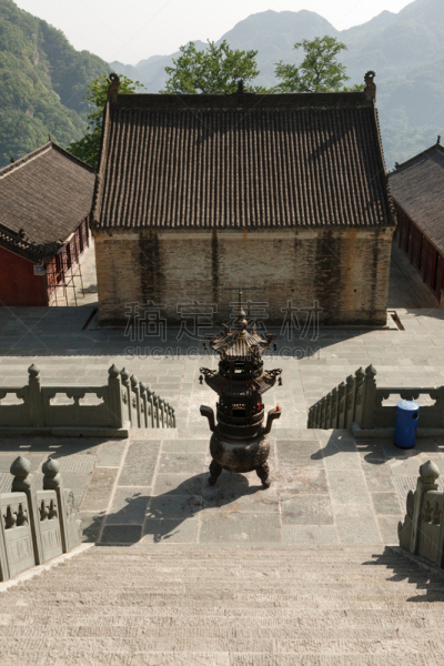 武当山,修道院,武术,湖北省,道教,宝塔,垂直画幅,建筑,旅行者,屋顶