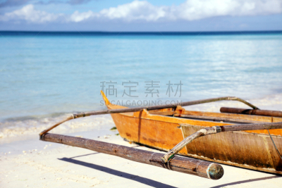 桨叉架船,沙子,海滩,船,搁浅的动物,白色,长滩岛,皮船,独木舟,椰子树