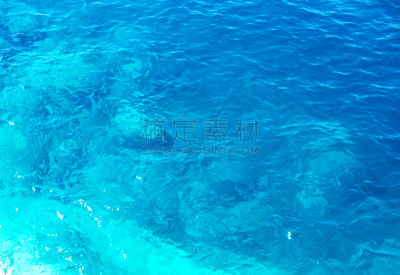 水,蓝色,纹理,柔和,运动模糊,深度标志器,自然,水平画幅,旅行者,绿松石色