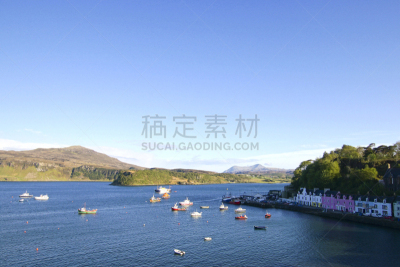 斯凯岛,海港,波特里,地形,户外,夏天,著名景点,旅游目的地,建筑,自然