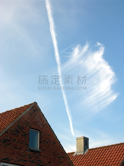 云,里伯镇,里伯郡,垂直画幅,天空,漏斗,云景,高处,彩色图片,城镇