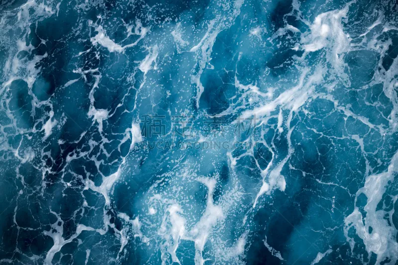 水 海浪 背景 蓝色 海洋 暴风雨 船尾波 夏天 希腊 戏剧性的景观图片素材下载 稿定素材