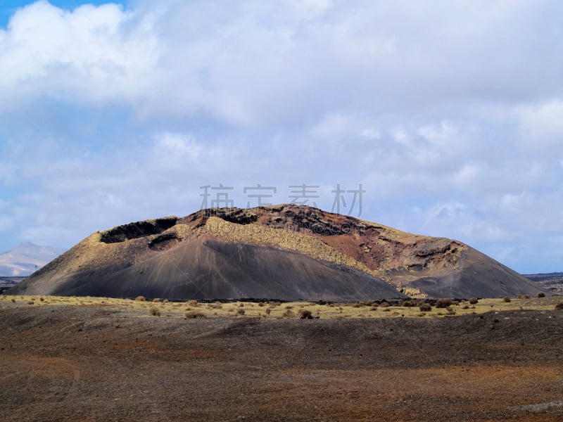 Timanfaya National Park,公园,兰萨罗特岛,水平画幅,火山地形,大西洋群岛,旅行者,夏天,户外,干的