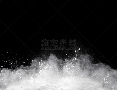 白色,粉末状雪,黑色背景,风,艺术,水平画幅,无人,烟,泰国,纹理