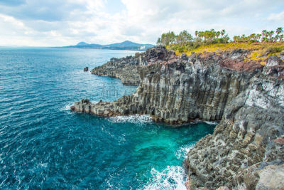 济州岛,韩国,水平画幅,地形,无人,南,西归浦,户外,朝鲜半岛,摄影