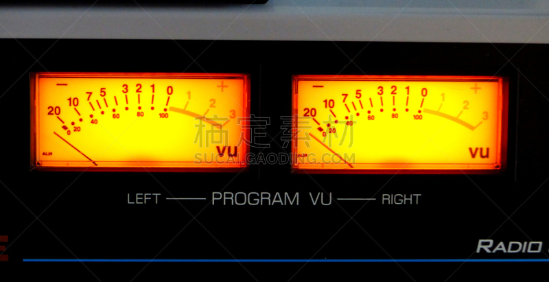 音量单位表,音频电器,水平画幅,录音设备,无人,放音设备,噪声,收音机,摄影