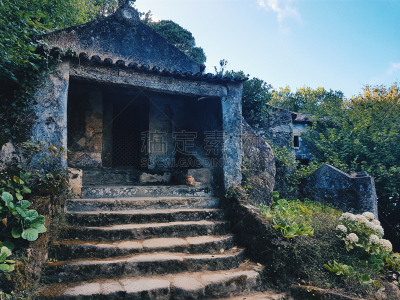女修道院,礼拜岩,新特拉,窗户,外立面,水平画幅,山,岩石,建筑,宫殿