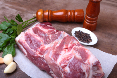 香料,草本,生食,潜艇三文治,欧芹,肉,叶子,大蒜,排骨,准备