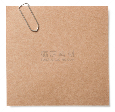 回形针,音符,纸,办公室,留白,办公用品,褐色,水平画幅,无人,特写