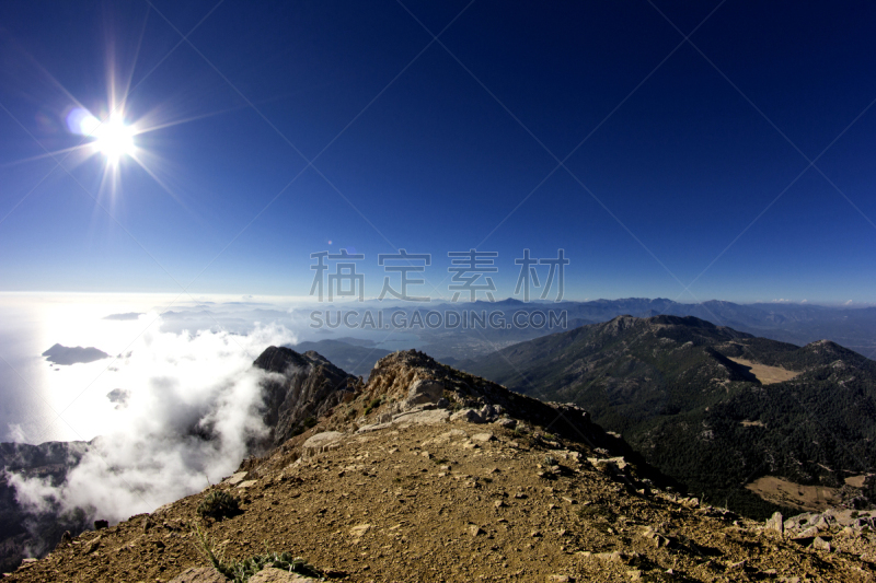 天空体育,高崖跳伞,俄鲁丹尼斯,天空,旅游目的地,水平画幅,斐提耶,无人,蓝色,当地著名景点