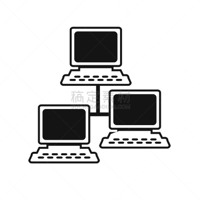 计算机图标,矢量,网络服务器,ibm公司,usb线,中央处理器,商务,计算机,一个物体,计算机键盘