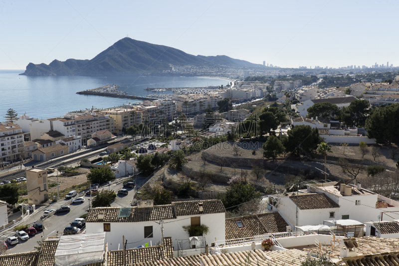 都市风景,城镇,西雅特,俄亥俄河,水,天空,白色海岸,度假胜地,水平画幅,旅行者