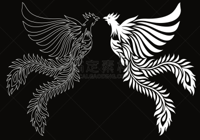 凤凰,绘画插图,活力,秘密,美,野外动物,徽章,生物,动物,鸟类