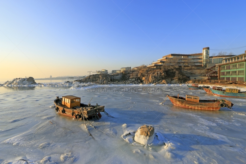 海滩,中国,北戴河,风景,秦皇岛,北戴河区,拖捞船,戏剧性的景观,两极气候,地质学