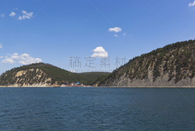 度假胜地,看风景,人类居住地,海洋,巴华利街,土耳其黑海沿岸,黑海,水,天空,水平画幅