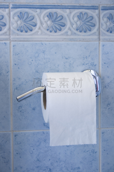 卫生纸,白色,卷纸架,一个物体,铬合金,私密,瓷砖,围墙,现代,钢铁