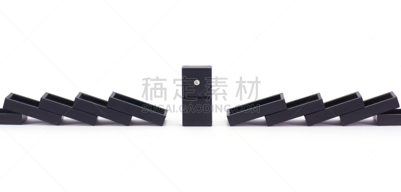 骨牌,多米诺效应,领导能力,成一排,稳定,水平画幅,全景,第一名,概念,摄影