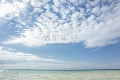 密歇根湖,锐角,水,水平画幅,云,无人,夏天,户外,湖,北美