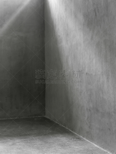 混凝土墙,空的,围墙,日光,住宅房间,室内地面,纹理效果,韧性,地板,玷污的