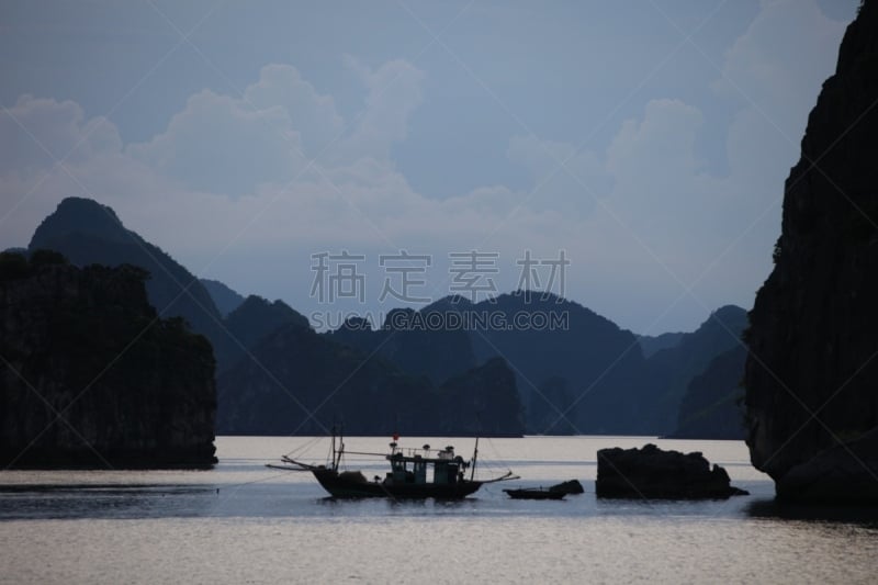 下龙湾,越南,风景,世界遗产,图像,海洋,石灰石,北部湾,太平洋,喀斯特