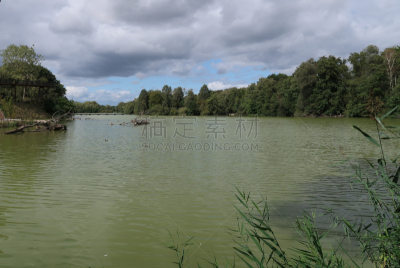 风景,东贝,水,天空,维拉尔莱栋市,水平画幅,云,无人,户外,湖