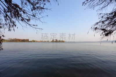 风景,湖北省,全貌,人情趣味,水,宁静,水平画幅,无人,户外,城市