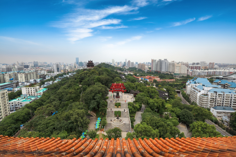 天空,水平画幅,山,建筑,无人,建筑外部,户外,都市风景,现代,亚洲预览效果