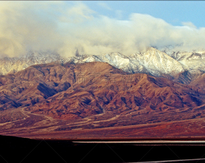 望远镜峰,风景,全景,图像,美国,自然美,无人,沙漠,凹陷地形,户外