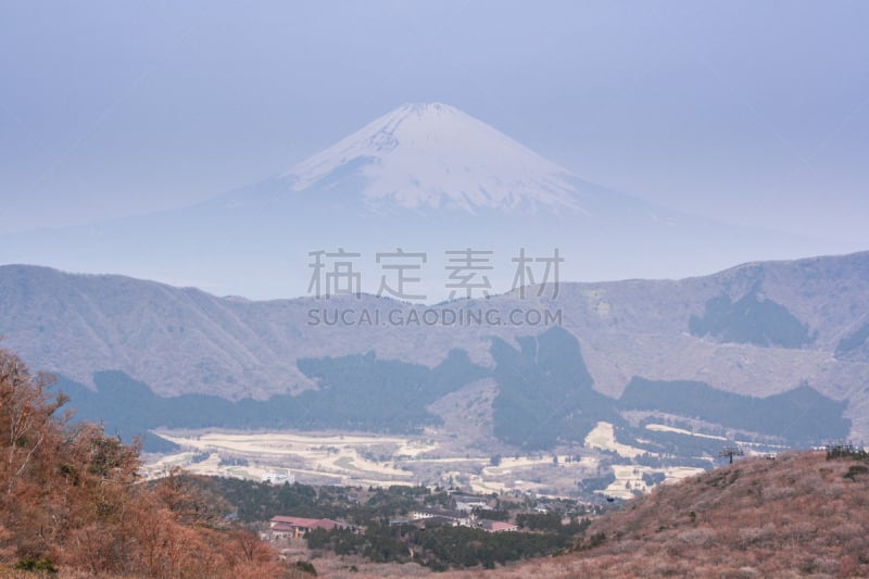 富士山,日本,山,风景,富士箱根伊豆国立公园,自然,水平画幅,蓝色,旅行者,户外