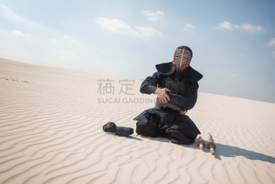 剑道,传统装甲,勇士,沙漠,男人,日本武道馆,袴,面貌相似的人,合气道,坐