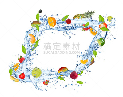 清新,水果,水,芳香的,水平画幅,湿,杏,干净,明亮,橙子