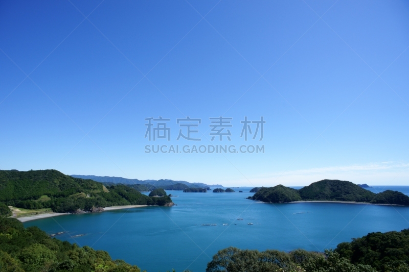 松岛,天空,水平画幅,无人,日本,风景,近畿区域,户外,太平洋,岛