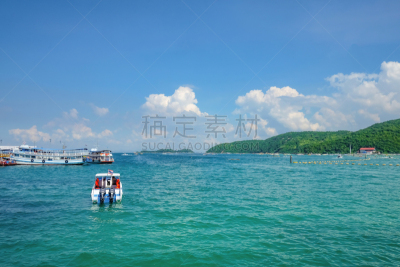 船,海洋,岛,鸡尾酒,网线插头,旅途,热带气候,泰国,户外,鲜绿色