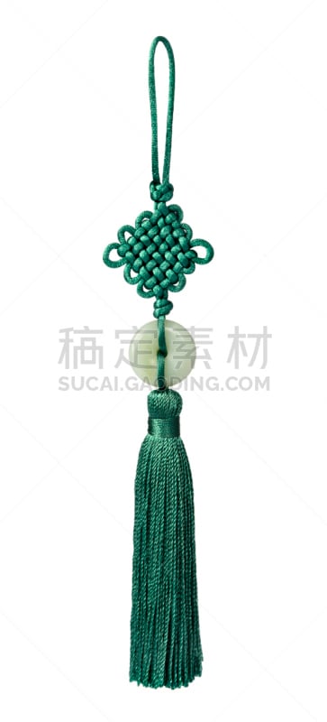 穗,垂直画幅,圆形,绿色,纺织品,无人,全景,白色背景,装饰物,背景分离